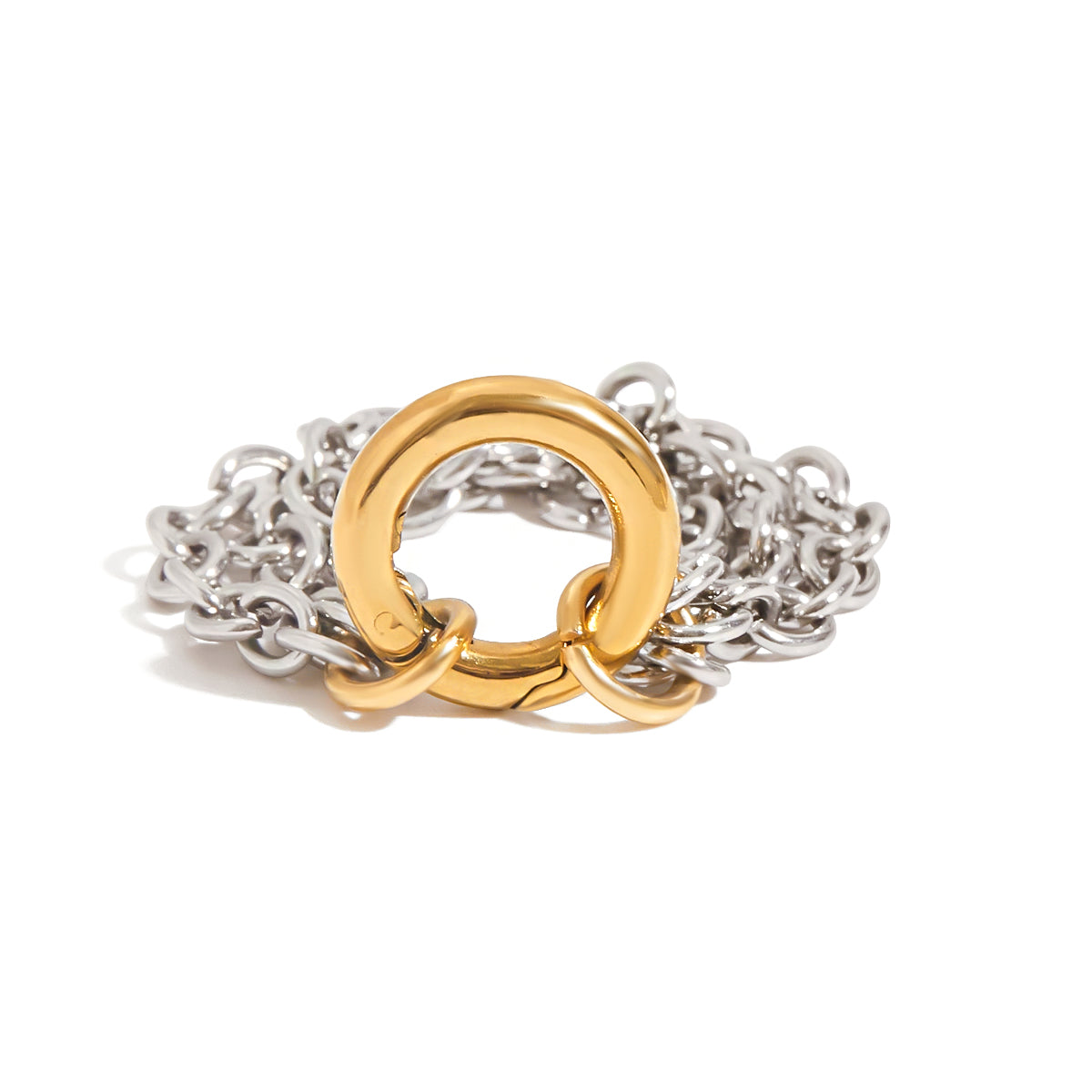 Chain Charm Ring