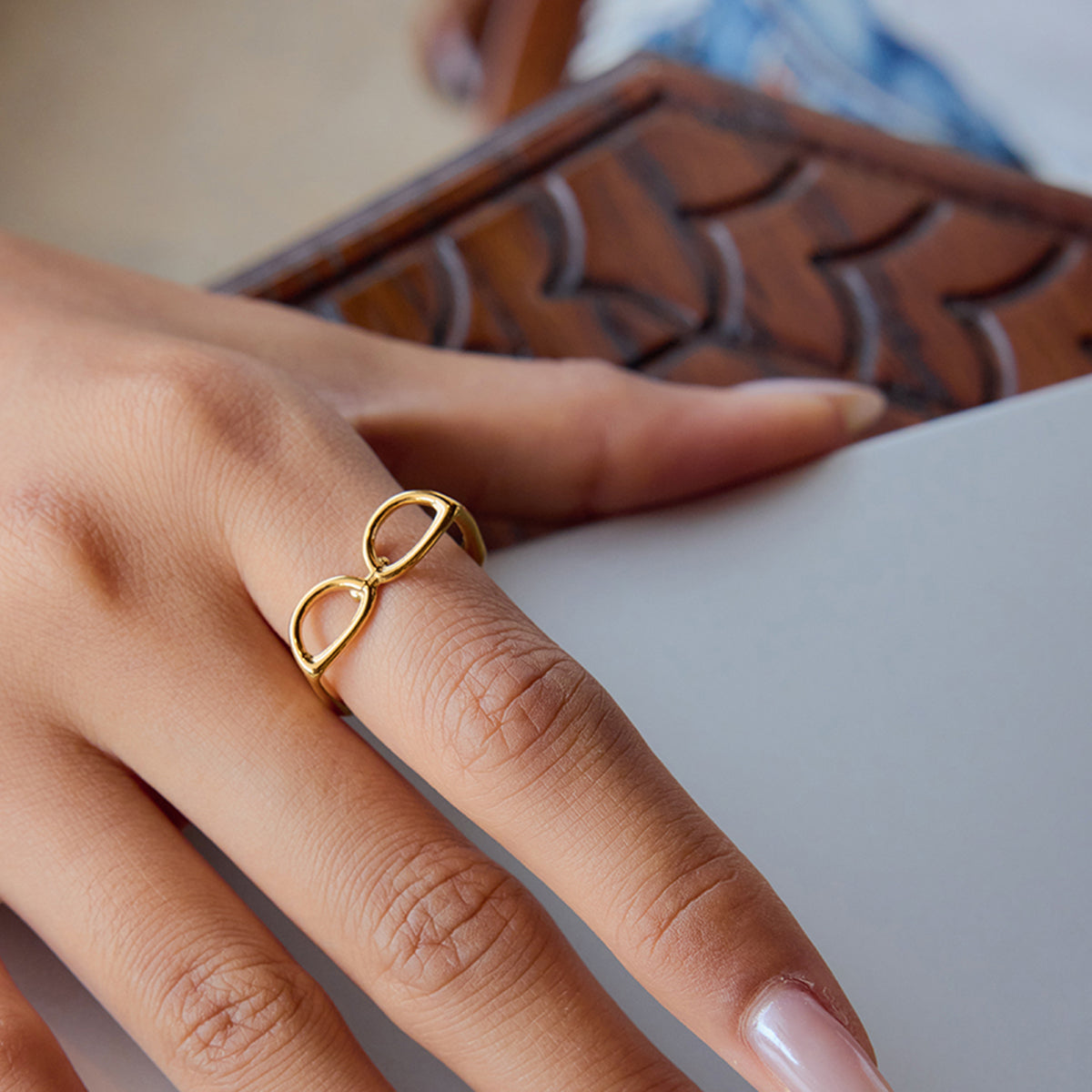 Golden Frames Ring