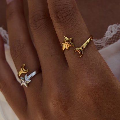 LYNX 18K Winter Ring Set